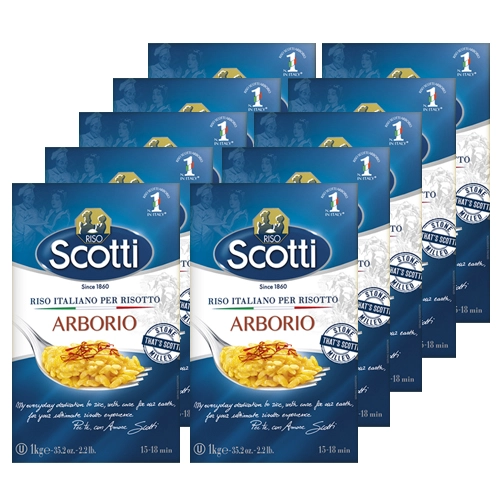 Riso Scotti - Arborio Risotto - 10x 1kg