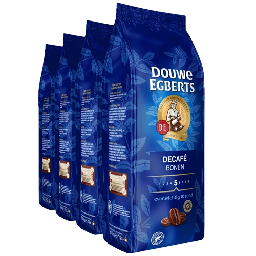 Douwe Egberts - Décafé Bohnen - 4x 500g
