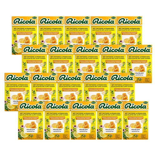Ricola - Honig Zitrone Echinacea - 20x 50g