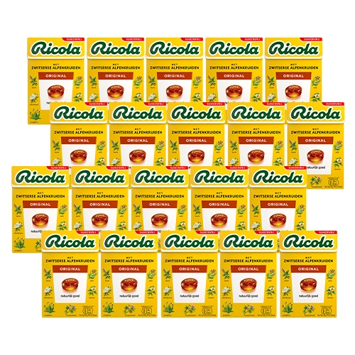 Ricola - Original Ohne Zucker - 20x 50g