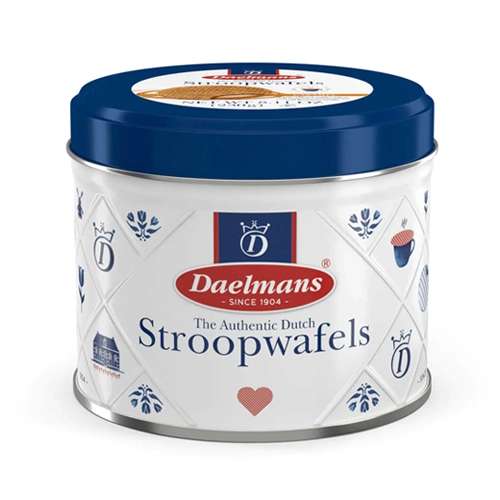 Daelmans - Karamell Stroopwafels in der Geschenkdose - 230g