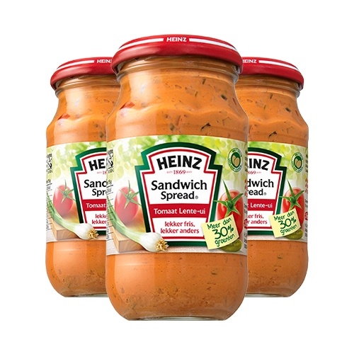 Heinz - Sandwich Spread Tomate Frühlingszwiebel - 3x 303g