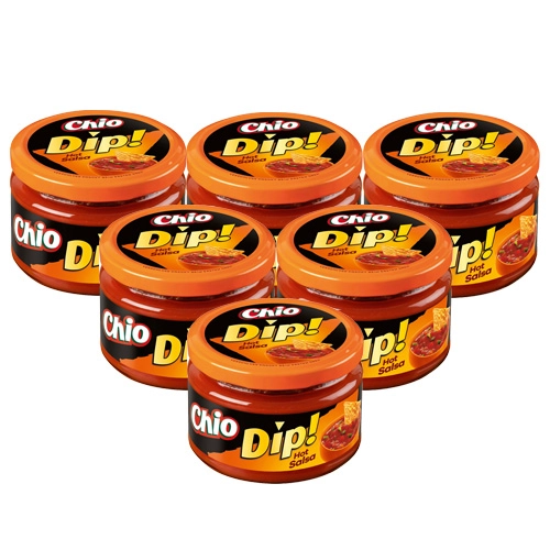 Chio - Dip! Hot Salsa - 6x 200ml