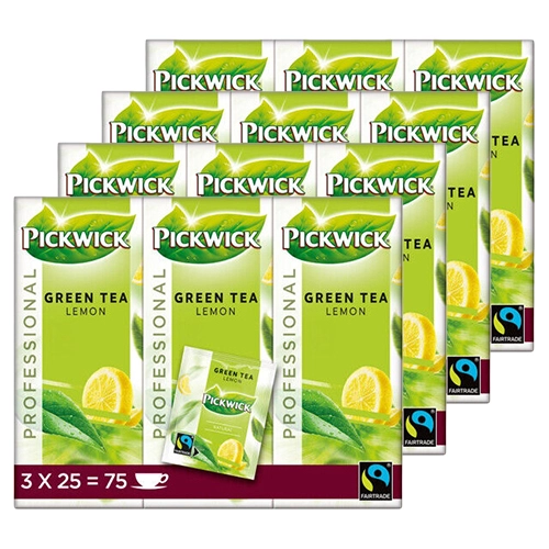 Pickwick - Professional Green Tea Lemon - 4x (3x 25 Teebeutel)
