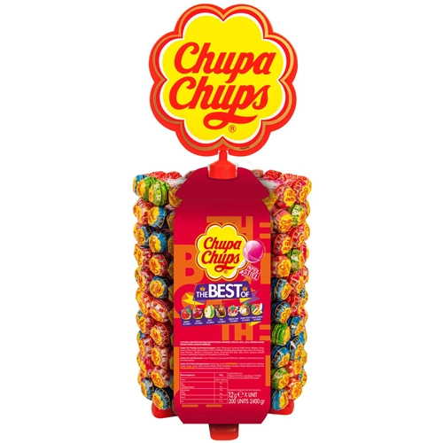 Chupa Chups - Lutscher The Best Of (Thekendisplay) - 200er