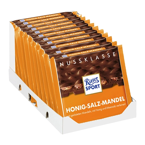 Ritter Sport - Honig-Salz-Mandel - 11x 100g
