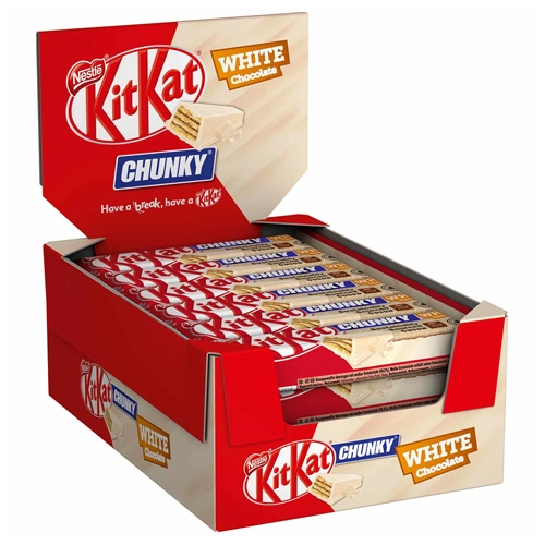 Kitkat Chunky White - 24 Riegel