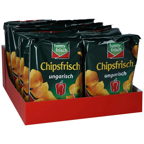 Funny-Frisch - Chipsfrisch Ungarisch - 12x 40g
