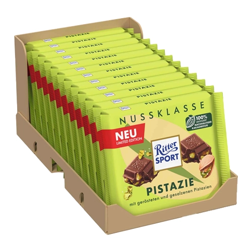 Ritter Sport - Pistazie - 12x 100g