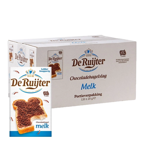 De Ruijter -Vollmilchschokolade Streusel - 120x 20g