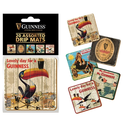 Guinness - Bierdeckel - 20 Stück