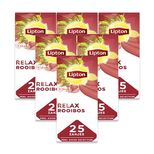 Lipton - Feel Good Selection Rooibos - 6x 25 Teebeutel