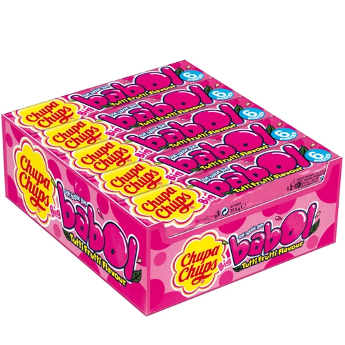 Chupa Chups - Big Babol Tutti Frutti - 20er