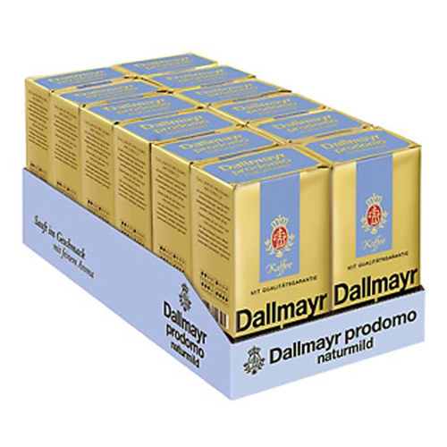 Dallmayr - Prodomo Naturmild Gemahlener Kaffee - 12x 500g