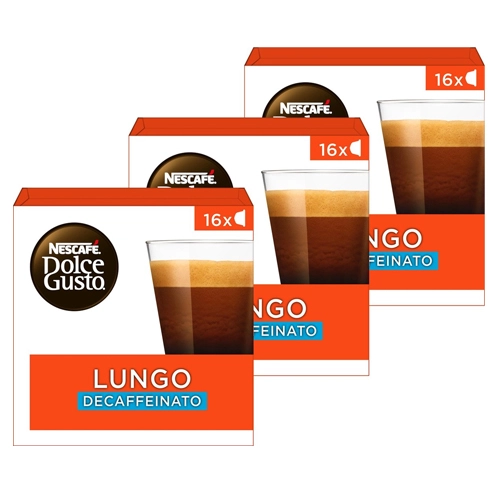 Dolce Gusto - Lungo Decaffeinato - 3x 16 Kapseln