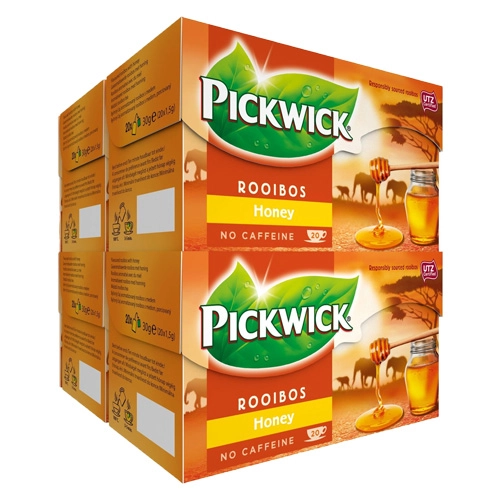 Pickwick - Rooibos Honig - 4x 20 Teebeutel