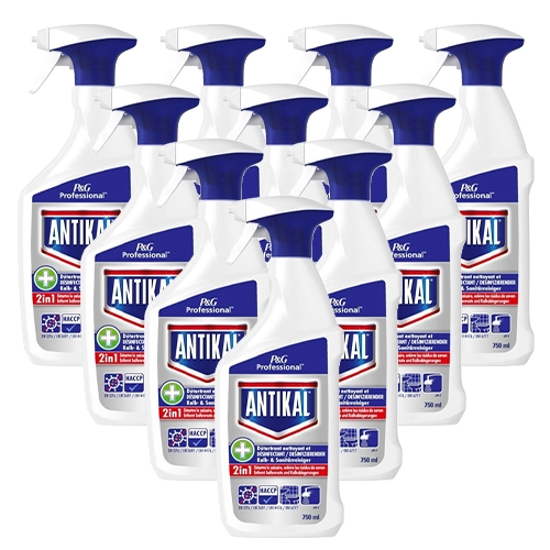 Antikal - Kalkreiniger-Spray - 10x 750ml