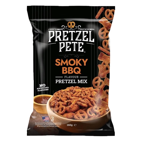 Pretzel Pete - Smokey BBQ Pretzel Mix - 160g