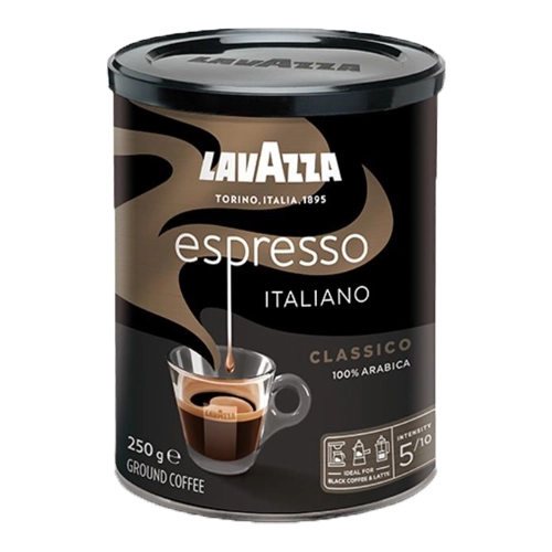 Lavazza - Espresso Italiano Classico Gemahlener Kaffee (Dose) - 250g