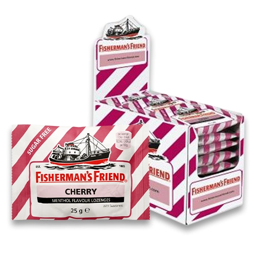 Fisherman&apos;s Friend - Cherry Ohne Zucker - 24er