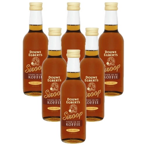 Douwe Egberts - Kaffee Sirup Karamell - 6x 250ml