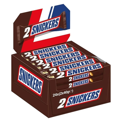 Snickers - Schokoladenriegel (2-pack) - 24 Riegel