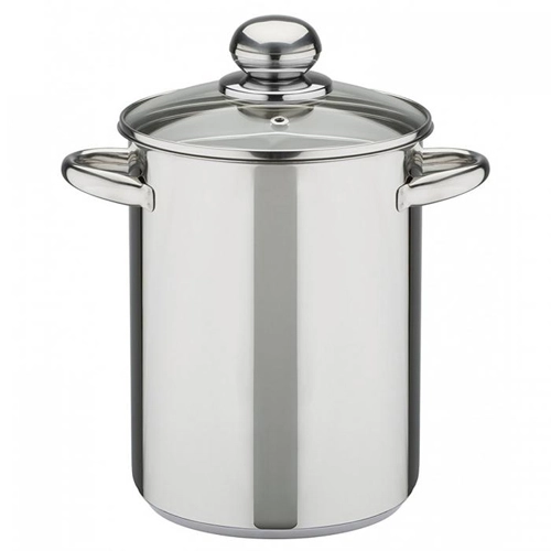 GSW - Spargeltopf / Spaghettitopf Edelstahl Ø 16 cm - 4,2 L