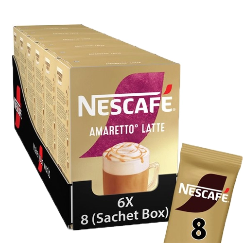 Nescafé - Gold Amaretto Latte - 6x 8 Portionen