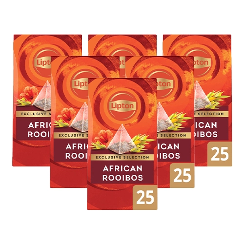 Lipton - Exclusive selection Afrikanischer Rooibostee - 6x 25 Teebeutel