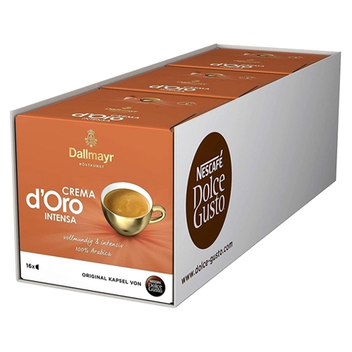 Dolce Gusto - Dallmayr Crema d&apos;Oro Intensa - 3x 16 Kapseln