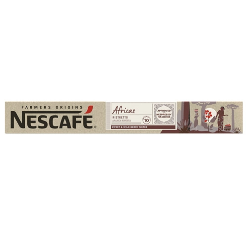 Nescafé - Farmers Origins Africas Ristretto - 10 Kapseln
