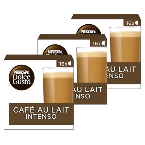 Dolce Gusto - Café Au Lait Intenso - 3x 16 Kapseln