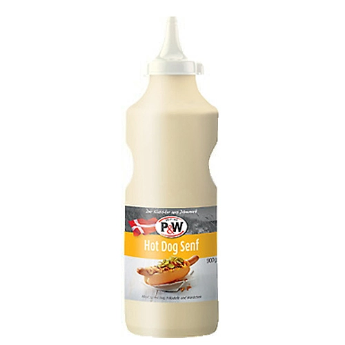 P&W - Hot Dog Senf - 900g