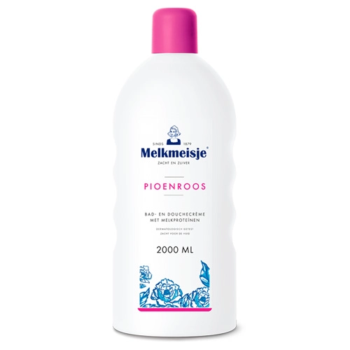 Melkmeisje - Bade- und Duschcreme Pfingstrose - 2ltr