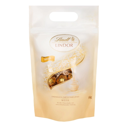 Lindt - Lindor Kugel Weiß - 1kg