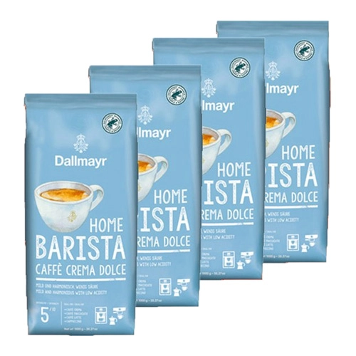 Dallmayr - Home Barista Caffè Crema Dolce Bohnen - 4x 1kg