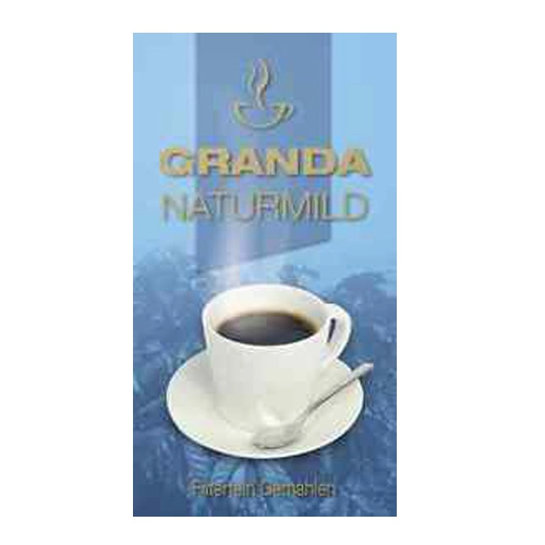 Granda - Naturmild Gemahlener Kaffee - 12x 500g