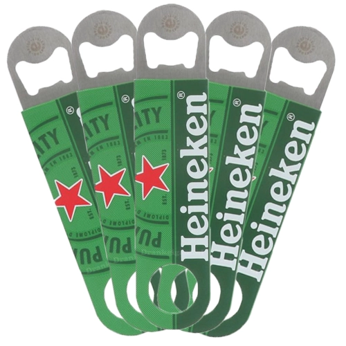 Heineken - Barblade / Flaschenöffner - 5 Stück