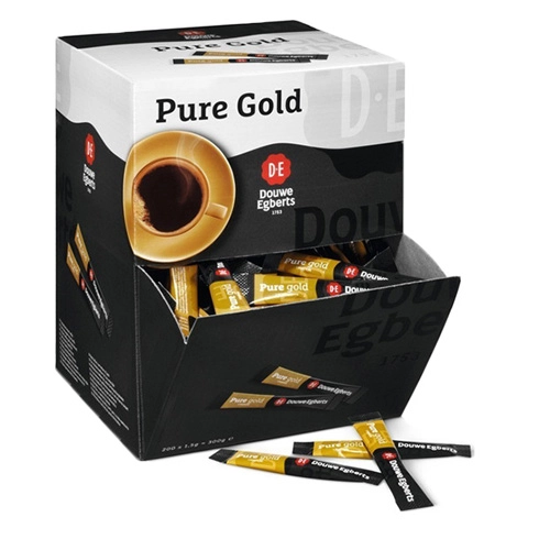 Douwe Egberts Pure Gold Löslicher Kaffee - 200 sticks