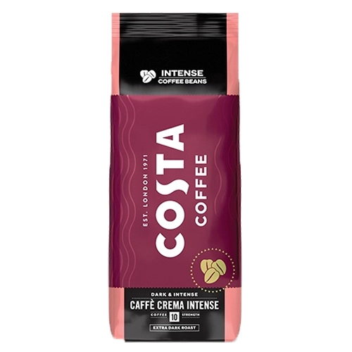Costa Coffee - Caffè Crema Intensa Extra Dark Roast Bohnen - 1kg