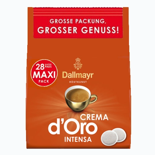 Dallmayr - Crema d&apos;Oro Intensa - 10x 28 Pads