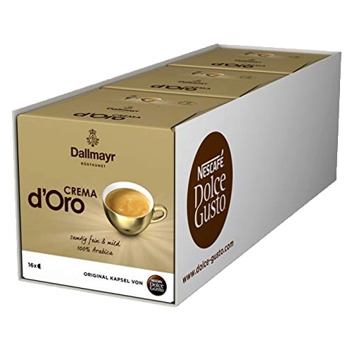Dolce Gusto - Dallmayr Crema d&apos;Oro - 3x 16 Kapseln