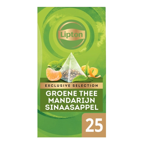 Lipton - Exclusive Selection Grüner Tee Mandarine Orange - 25 Teebeutel