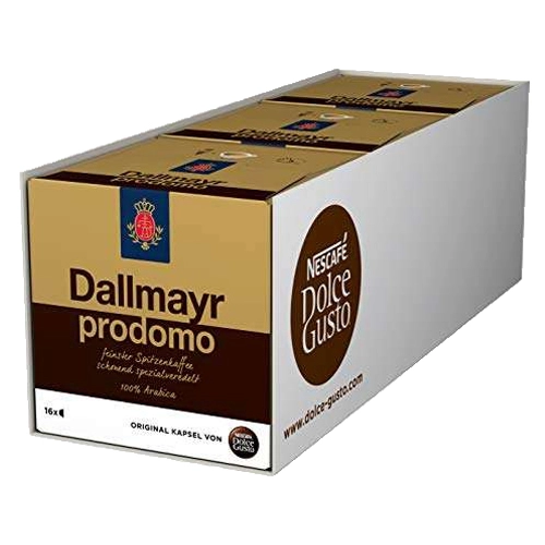 Dolce Gusto - Dallmayr Prodomo - 3x 16 Kapseln