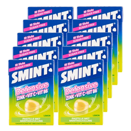 Smint - Defensive Lemon - 10x 18er