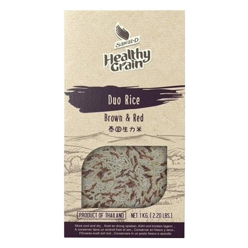 Sawat-D - Duo Rice (Brauner & Roter Reis) - 1kg