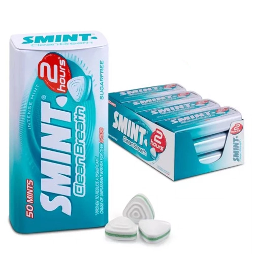 Smint - Clean Breath Intense Mint - 12x 50er
