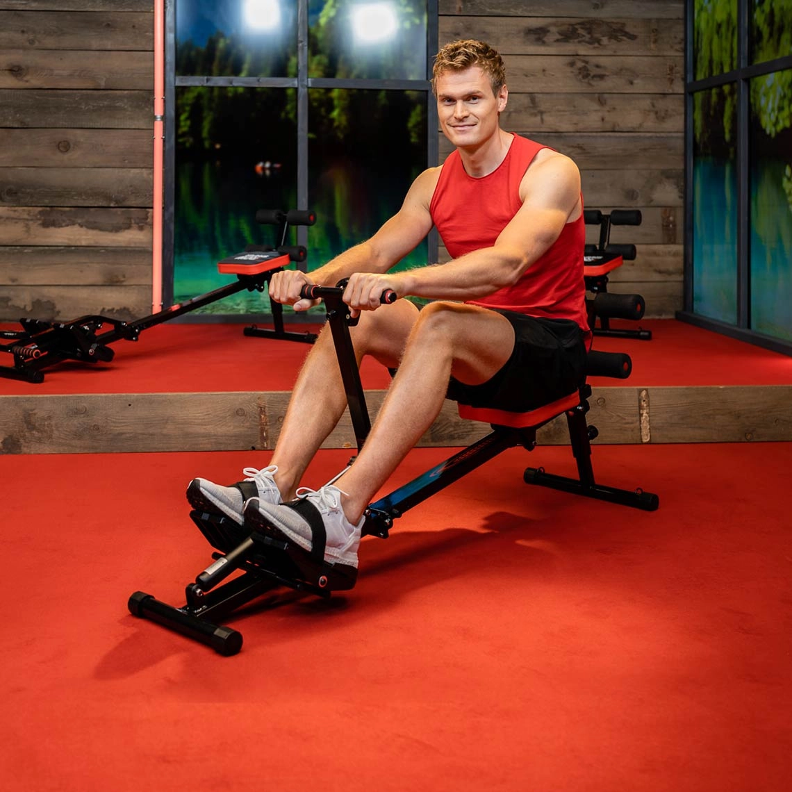 Kendox RowShaper Fitness-Rudergerät inkl. Zubehör GRATIS (B-Ware)