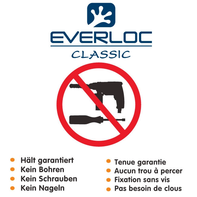 EVERLOC Haken-Set 2er-Set klein