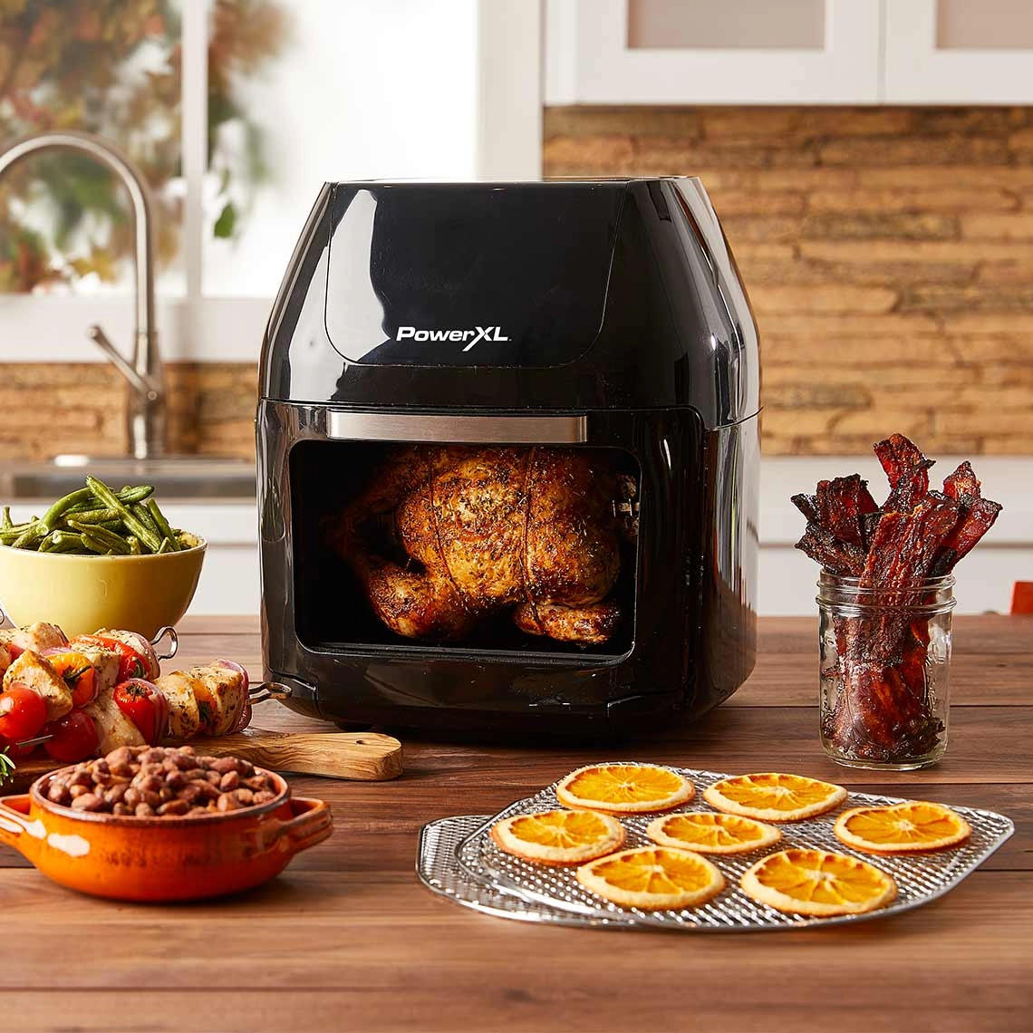 PowerXL Air Fryer Multi-Function Deluxe 9in1 Heißluftfritteuse